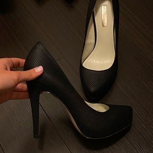 BCBG leather heels size 6.5